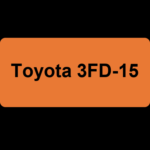 Toyota 3FD-15